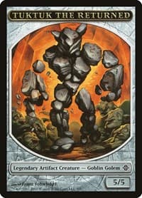 Tuktuk the Returned Token - Rise of the Eldrazi - Magic: The Gathering card