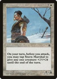 Stern Marshal - Portal - Magic: The Gathering card