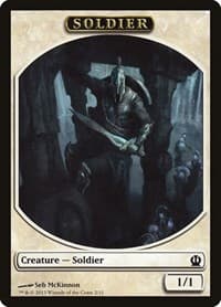 Soldier Token (McKinnon) - Theros - Magic: The Gathering card