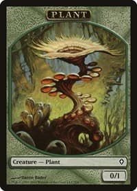 Plant Token - Worldwake - Magic: The Gathering card