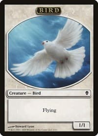 Bird Token - Zendikar - Magic: The Gathering card