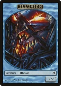 Illusion Token - Zendikar - Magic: The Gathering card