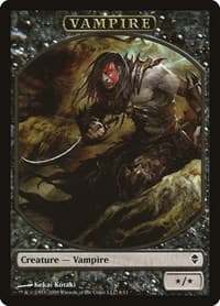 Vampire Token - Zendikar - Magic: The Gathering card
