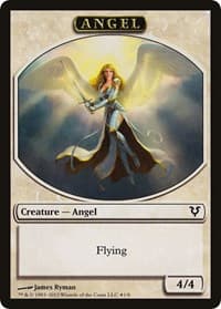 Angel // Demon Double-Sided Token - Prerelease Cards - Magic: The Gathering card