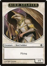 Bird Soldier Token - Alara Reborn - Magic: The Gathering card