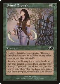 Primal Growth - Planeshift - Magic: The Gathering card