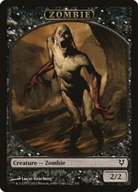 Zombie Token - Avacyn Restored - Magic: The Gathering card