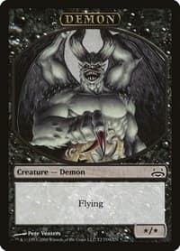 Demon Token - Duel Decks: Divine vs. Demonic - Magic: The Gathering card