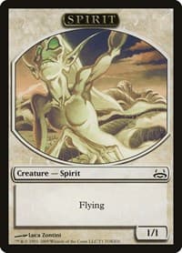 Spirit Token - Duel Decks: Divine vs. Demonic - Magic: The Gathering card