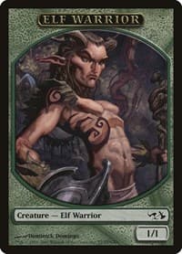 Elf Warrior Token - Duel Decks: Elves vs. Goblins - Magic: The Gathering card