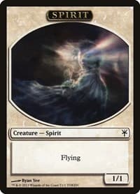 Spirit Token - Duel Decks: Sorin vs. Tibalt - Magic: The Gathering card