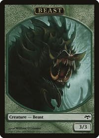 Beast Token - Eventide - Magic: The Gathering card