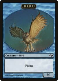 Bird Token - Eventide - Magic: The Gathering card