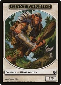 Giant Warrior Token - Morningtide - Magic: The Gathering card