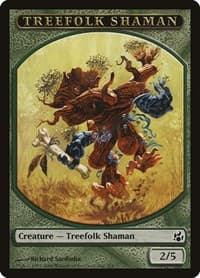 Treefolk Shaman Token - Morningtide - Magic: The Gathering card