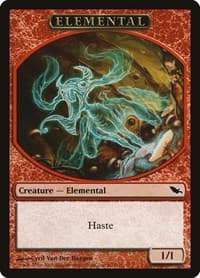 Elemental Token (4) - Shadowmoor - Magic: The Gathering card