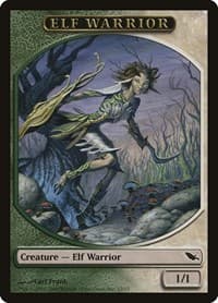 Elf Warrior Token (12) - Shadowmoor - Magic: The Gathering card