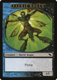 Faerie Rogue Token - Shadowmoor - Magic: The Gathering card
