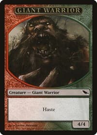 Giant Warrior Token - Shadowmoor - Magic: The Gathering card