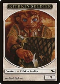 Kithkin Soldier Token - Shadowmoor - Magic: The Gathering card