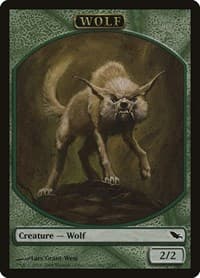 Wolf Token - Shadowmoor - Magic: The Gathering card