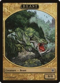 Beast Token (Multicolor) - Shards of Alara - Magic: The Gathering card
