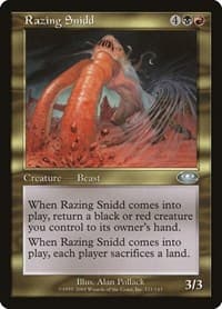 Razing Snidd - Planeshift - Magic: The Gathering card