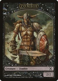 Zombie Token - 10th Edition - Magic: The Gathering card