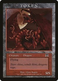Dragon Token (ONS) - Magic Player Rewards - Magic: The Gathering card