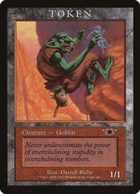 Goblin Token (LGN) - Magic Player Rewards - Magic: The Gathering card