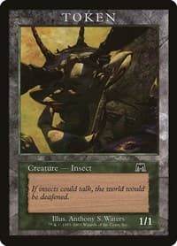 Insect Token (ONS) - Magic Player Rewards - Magic: The Gathering card