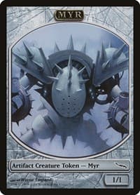 Myr Token (MRD) - Magic Player Rewards - Magic: The Gathering card