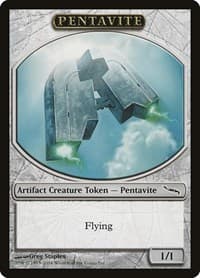 Pentavite Token (MRD) - Magic Player Rewards - Magic: The Gathering card
