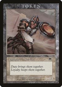 Soldier Token (ONS) - Magic Player Rewards - Magic: The Gathering card