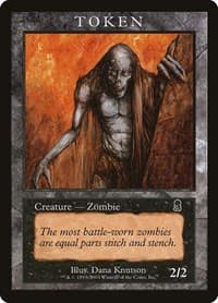 Zombie Token (ODY) - Magic Player Rewards - Magic: The Gathering card