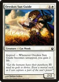 Oreskos Sun Guide - Born of the Gods - Magic: The Gathering card