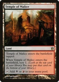 Temple of Malice - Born of the Gods - Magic: The Gathering card