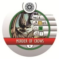 Murder of Crows - The Invincible Iron Man - Heroclix card