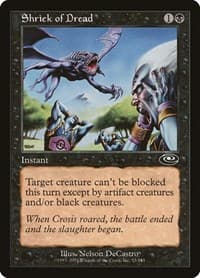 Shriek of Dread - Planeshift - Magic: The Gathering card