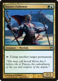Kiora's Follower - Born of the Gods - Magic: The Gathering card