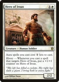 Hero of Iroas - Born of the Gods - Magic: The Gathering card