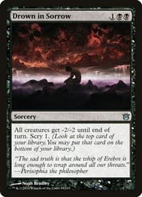 Drown in Sorrow - Born of the Gods - Magic: The Gathering card