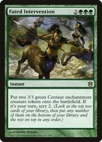 Fated Intervention - Born of the Gods - Magic: The Gathering card