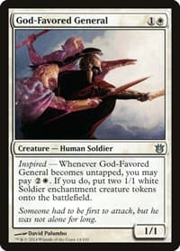 God-Favored General - Born of the Gods - Magic: The Gathering card