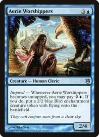 Aerie Worshippers - Born of the Gods - Magic: The Gathering card