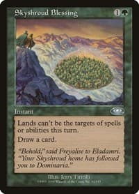 Skyshroud Blessing - Planeshift - Magic: The Gathering card
