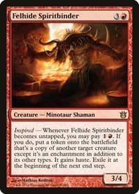 Felhide Spiritbinder - Born of the Gods - Magic: The Gathering card