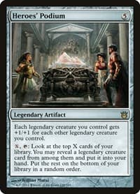 Heroes' Podium - Born of the Gods - Magic: The Gathering card