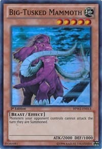 Big-Tusked Mammoth - Battle Pack 2: War of the Giants Round 2 - YuGiOh card