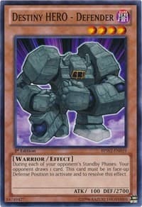 Destiny Hero - Defender - Battle Pack 2: War of the Giants Round 2 - YuGiOh card